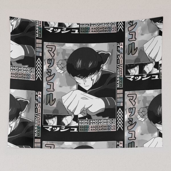 Item preview, Mash Burnedead | Mashle: Magic and Muscles designed and sold by KichiYou7.
