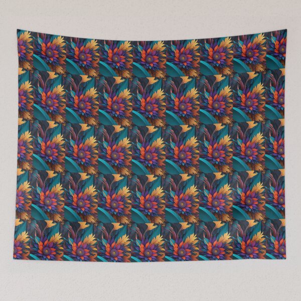 Item preview, Flower Abstract Nature Fusion designed and sold by DdemocrazydizZ.