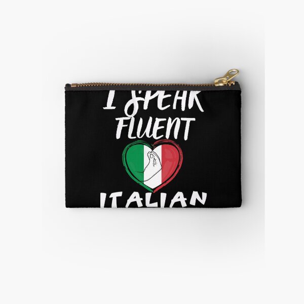 Item preview, I speak fluent italian designed and sold by WickyWildLife.