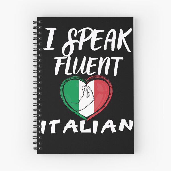 Item preview, I speak fluent italian designed and sold by WickyWildLife.