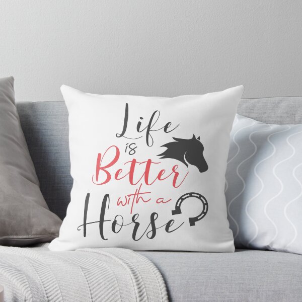 Item preview, Enhanced by Equine: Life is Better with a Horse Artwork designed and sold by Saalim22.