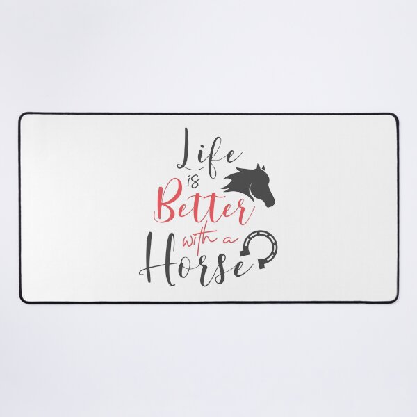 Item preview, Enhanced by Equine: Life is Better with a Horse Artwork designed and sold by Saalim22.