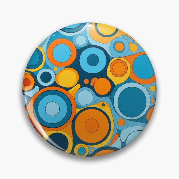 Item preview, Retro geometric circles designed and sold by PawelNature.