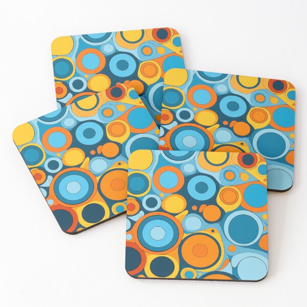 Item preview, Retro geometric circles designed and sold by PawelNature.