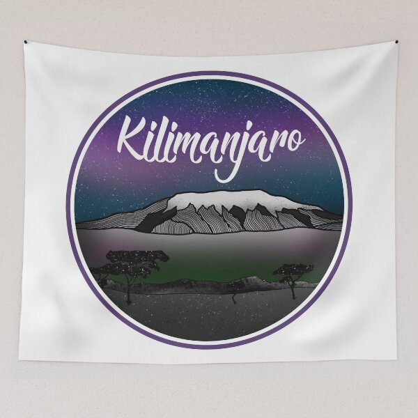 Item preview, Mount Kilimanjaro designed and sold by ekpatterns.