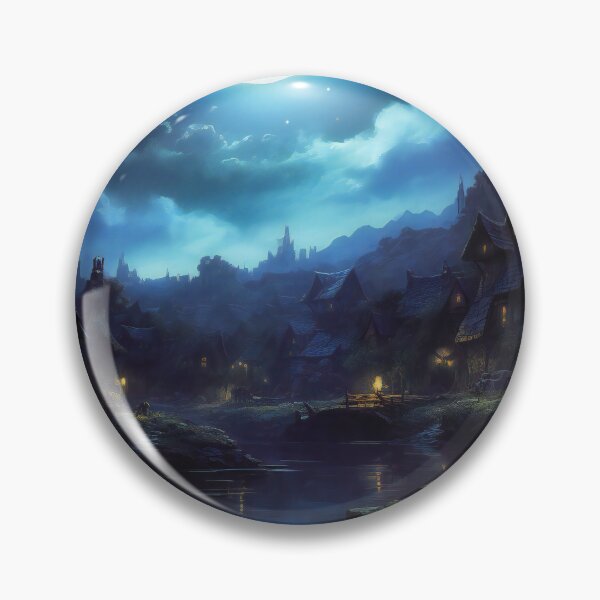 Item preview, Fantasy Gnome town 3 designed and sold by Red Witch Art.
