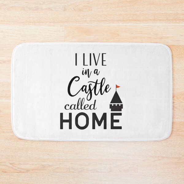 Item preview, Castle of Comfort: I Live in a Castle Called Home Artwork designed and sold by Saalim22.
