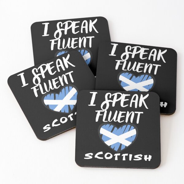 Item preview, I speak fluent scottish designed and sold by WickyWildLife.