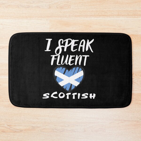 Item preview, I speak fluent scottish designed and sold by WickyWildLife.