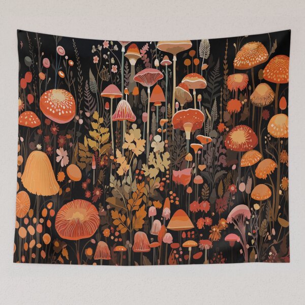 Item preview, MycoMagic Mushrooms Art designed and sold by meggydesigns.