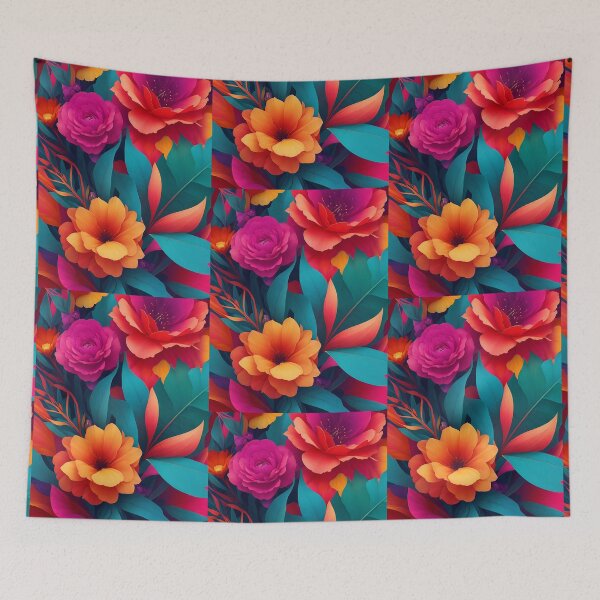 Item preview, Flower Abstract Nature Fusion designed and sold by DdemocrazydizZ.