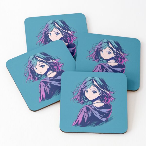 Item preview, Beautiful anime style cartoon girl  designed and sold by Trendy-Artistry.