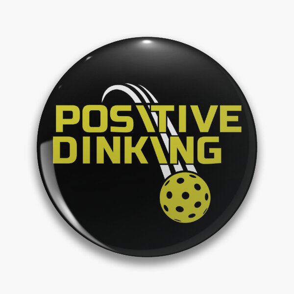 Artikelvorschau, Positiv dinking Pickleball-Enthusiast entworfen und verkauft von The Junto Shop.