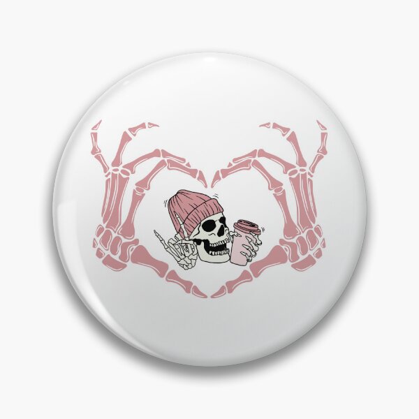 Item preview, Skeleton Loves Coffee designed and sold by PrintWizardArt.