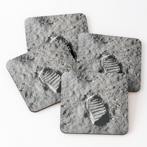 Item preview, Foot Print on the moon - Moon landing designed and sold by WartimeTShirts.