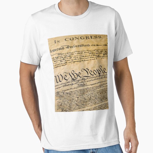 Item preview, We the People, In congress letter designed and sold by WartimeTShirts.