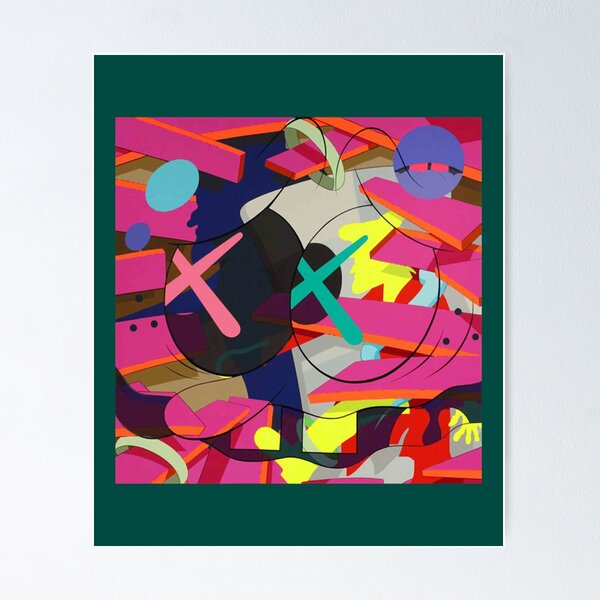 KAWS ‘Pink BFF’ Poster