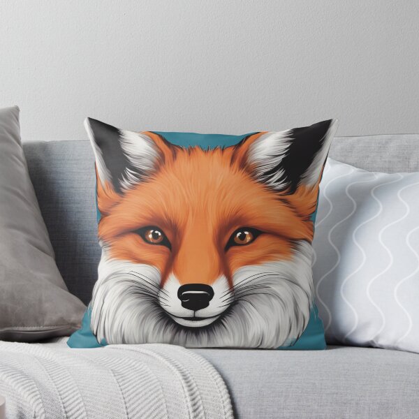 Item preview, Cute Fox Face designed and sold by greenmonstera.