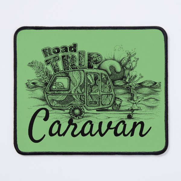 Item preview, Road trip caravan drwing designed and sold by JamajkaArtist.