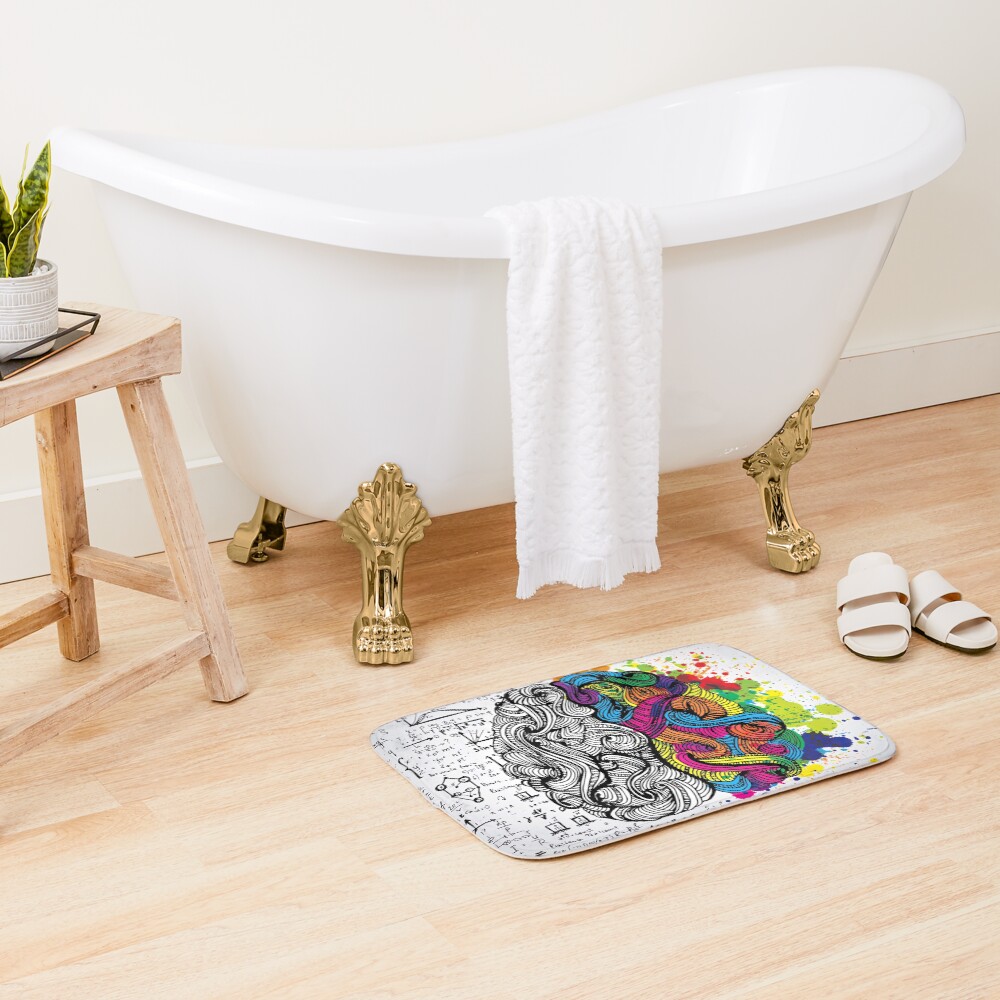 Item preview, Bath Mat designed and sold by funnypixels.