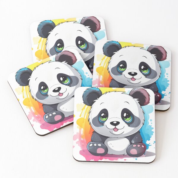 Item preview, Cute panda baby watercolour style  designed and sold by JadesignFang.