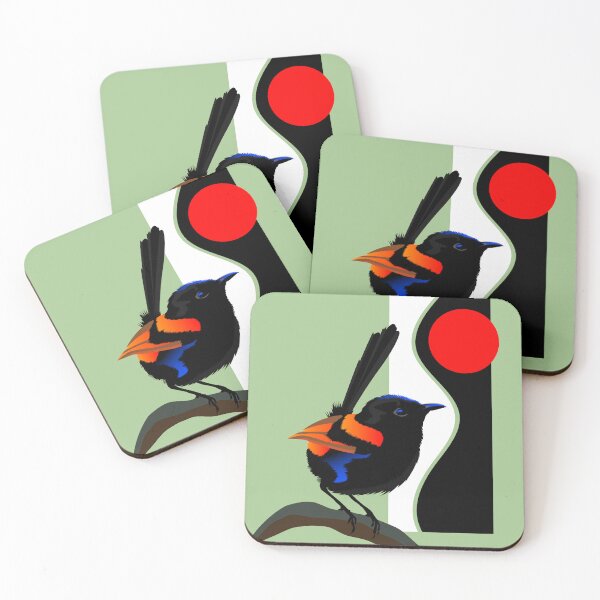 Item preview, RedBack Fairy Wren 4. designed and sold by Graham Colton.