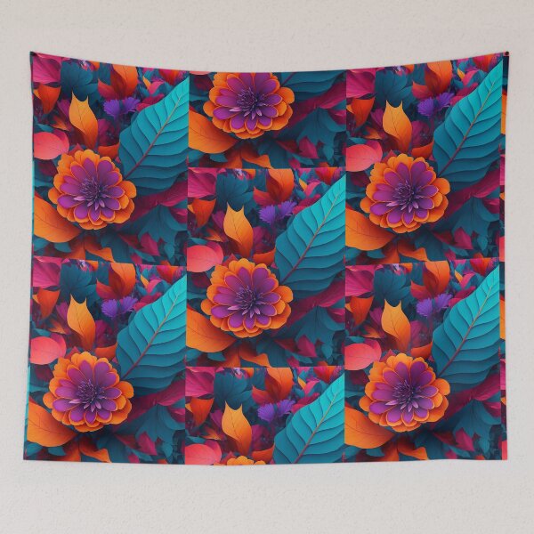 Item preview, Flower Abstract Nature Fusion designed and sold by DdemocrazydizZ.