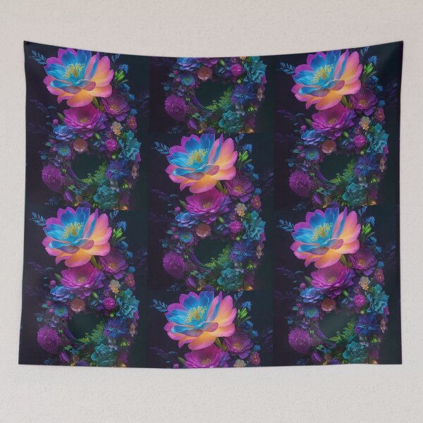 Item preview,  Enchanted Neon Blooms designed and sold by DdemocrazydizZ.