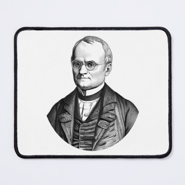 Item preview, Portrait of Gregor Johann Mendel  designed and sold by NTGUILTY.