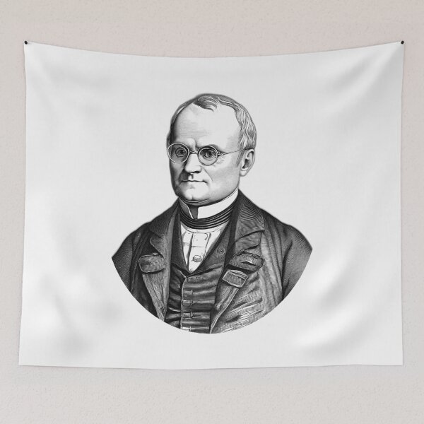 Item preview, Portrait of Gregor Johann Mendel  designed and sold by NTGUILTY.
