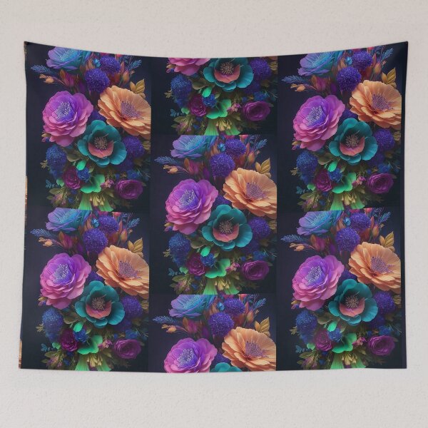 Item preview,  Enchanted Neon Blooms designed and sold by DdemocrazydizZ.
