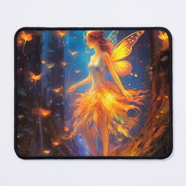 Item preview, Fiery Fairy 17 designed and sold by Red Witch Art.