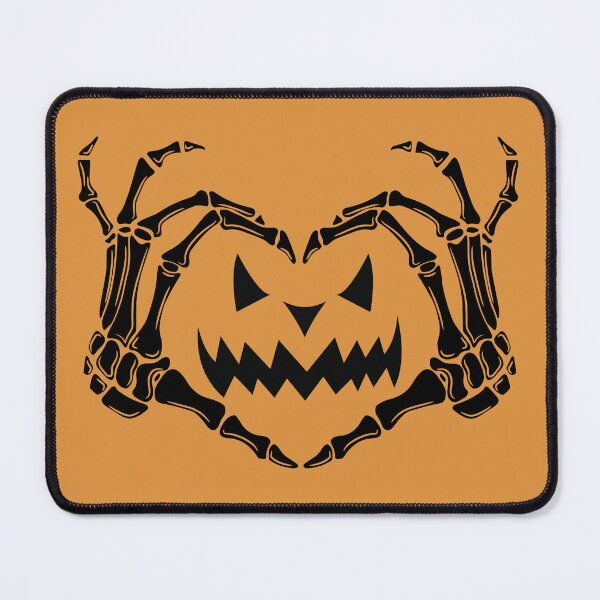 Item preview, Jack-O'-Lantern Pumpkin Love Skeleton designed and sold by PrintWizardArt.