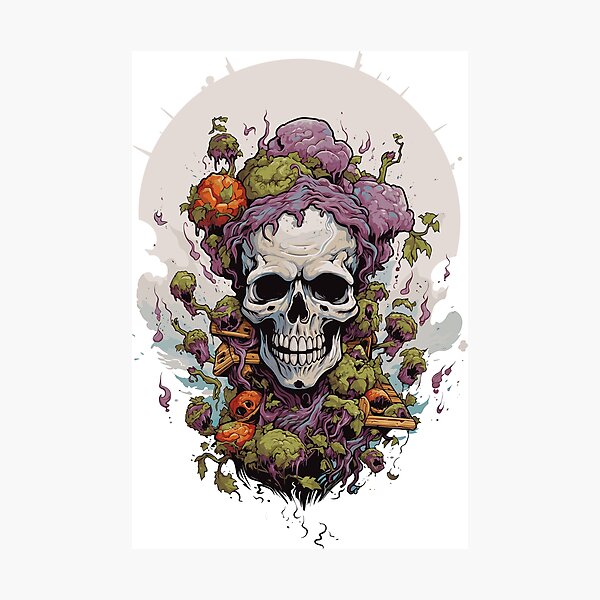 Item preview, Halloween - Vegan Zombie Apocalypse designed and sold by TheFrenchVegan.