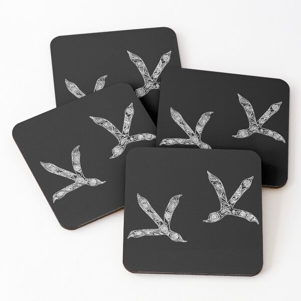 Item preview, Bird Tracks Anti-Stress_1White designed and sold by EireneSan.