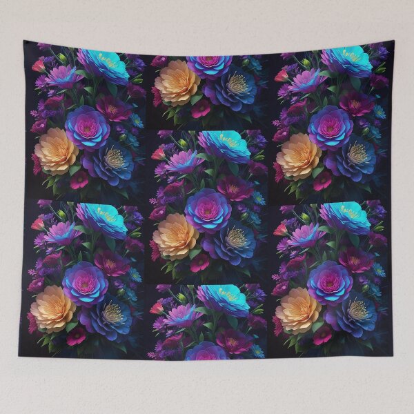 Item preview,  Enchanted Neon Blooms designed and sold by DdemocrazydizZ.