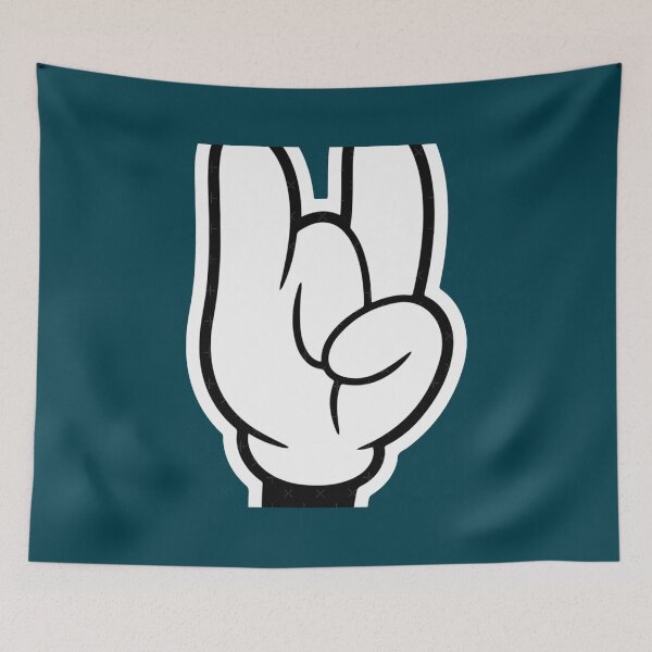 Item preview, Hell Yeah Cartoon Rock Hands St  designed and sold by FreddiSchiller.