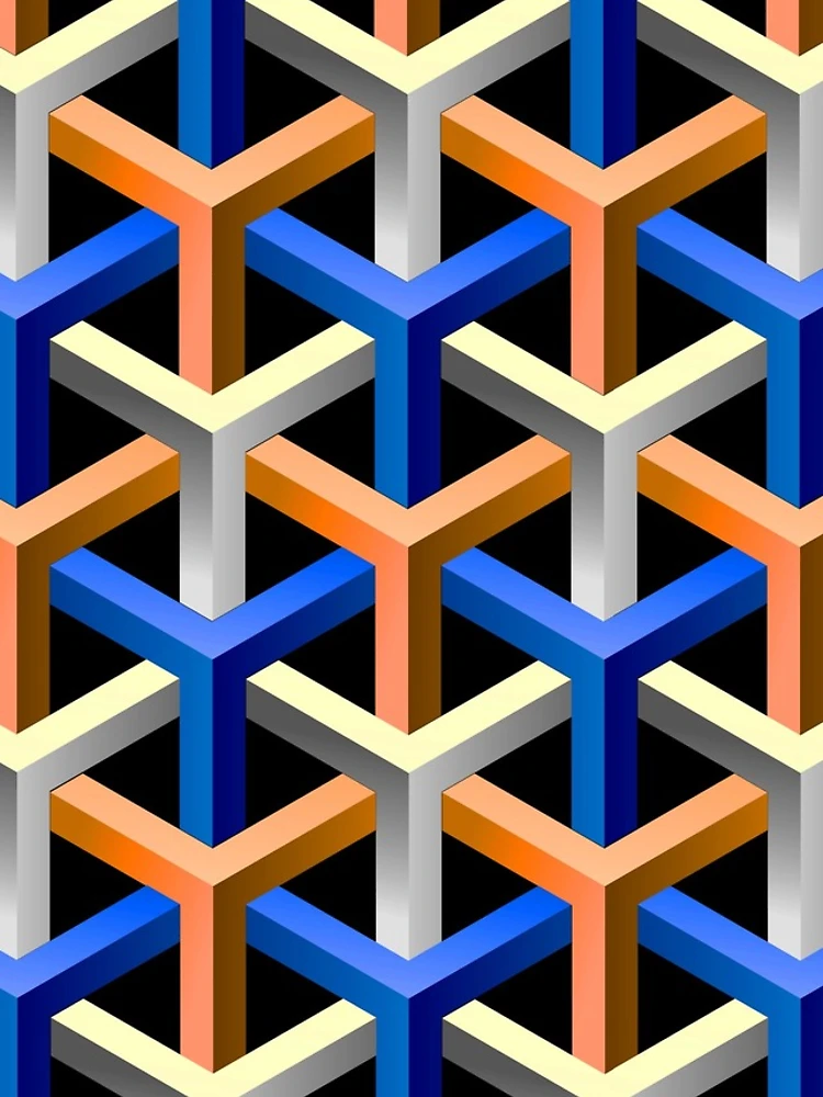 Thumbnail 4 of 4, iPhone Case, Abstract Tubes designed and sold by Rist.