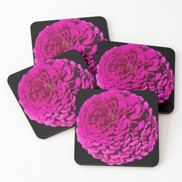 Item preview, Field Guide to Zinnias, No. 28, Purple Prince Zinnia Flower designed and sold by Kristi Duggins.