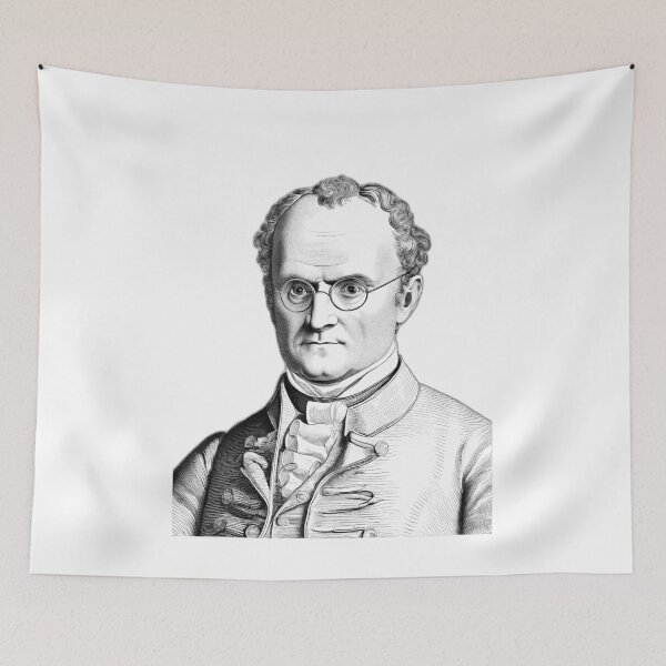 Item preview, Portrait of Gregor Mendel  designed and sold by NTGUILTY.
