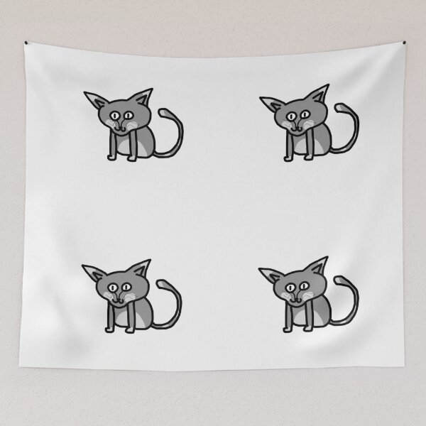 Item preview, Goofy cat designed and sold by BobobDesign.