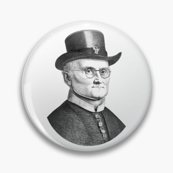 Item preview, Gregor Mendel Portrait designed and sold by NTGUILTY.