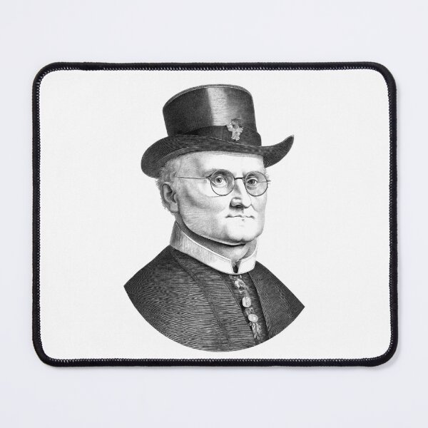 Item preview, Gregor Mendel Portrait designed and sold by NTGUILTY.