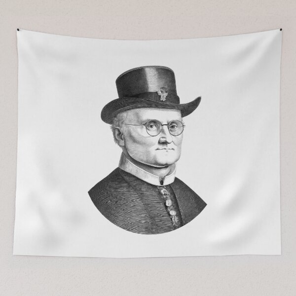 Item preview, Gregor Mendel Portrait designed and sold by NTGUILTY.