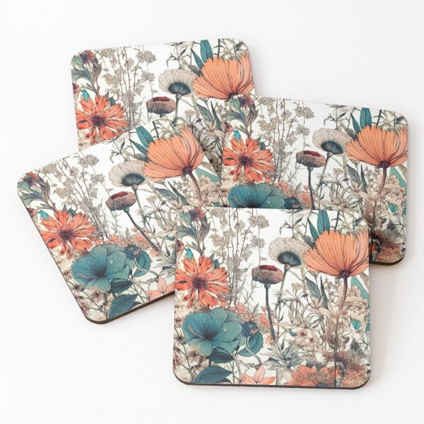 Item preview, Flowers botanical pattern 24 #nature designed and sold by JBJart.