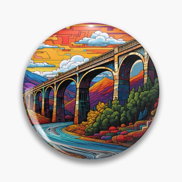 Item preview, Vibrant Viaduct designed and sold by Christfield.