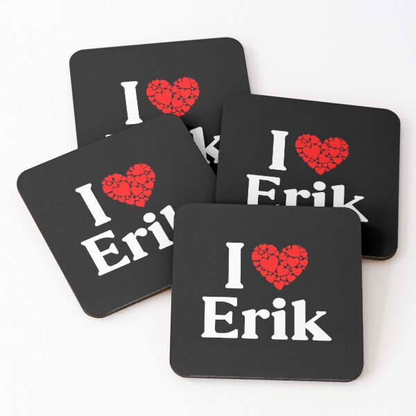 Item preview, Erik Heart - I Love Erik designed and sold by MiraclePitts.
