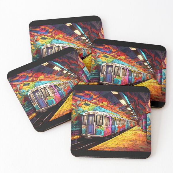 Item preview, Street Art in Transit: Graffiti at the Subway designed and sold by Christfield.