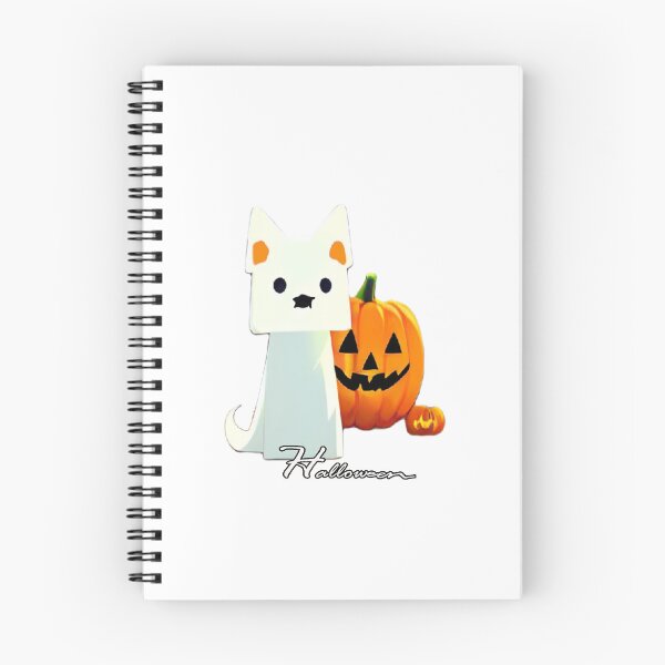 Item preview, Cute Ghost cat Halloween  Hallows Eve Art  designed and sold by sdartproject.