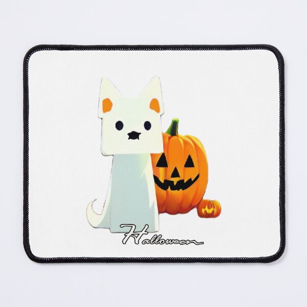 Item preview, Cute Ghost cat Halloween Hallows Eve Art designed and sold by sdartproject.